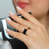 Couple Bundle Silicone Wedding Ring Bundle Set#90